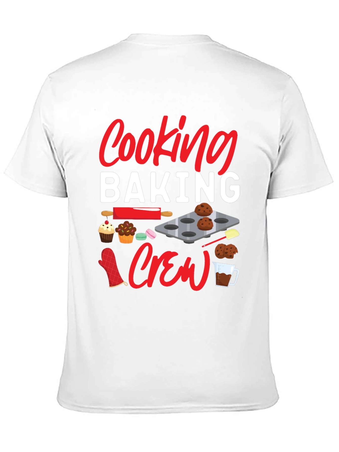 Cooking Baking Crew Graphic T-Shirt