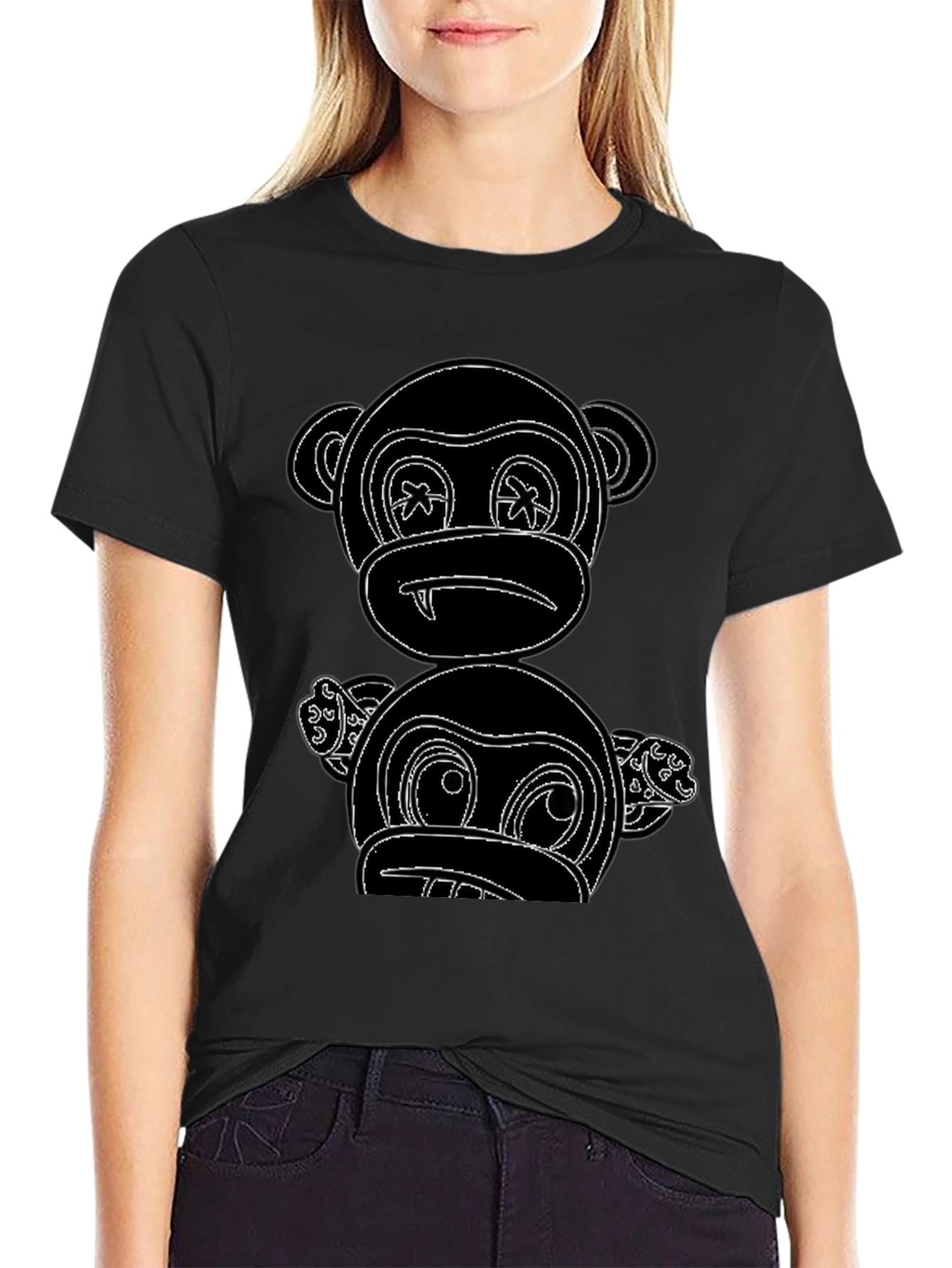 Funky Monkey Graphic Tee - Cool Casual Style