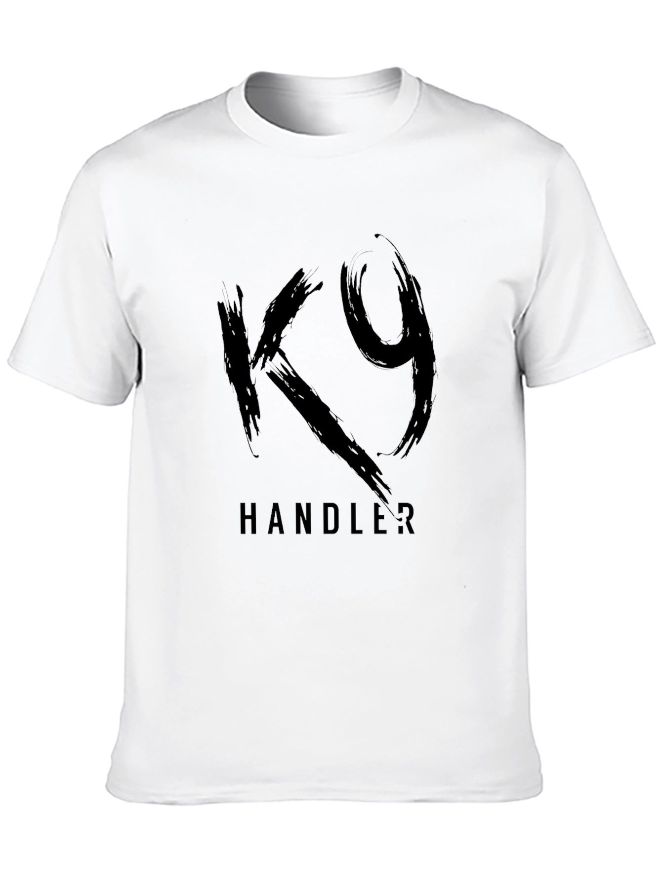 K9 Handler Black Graphic Tee