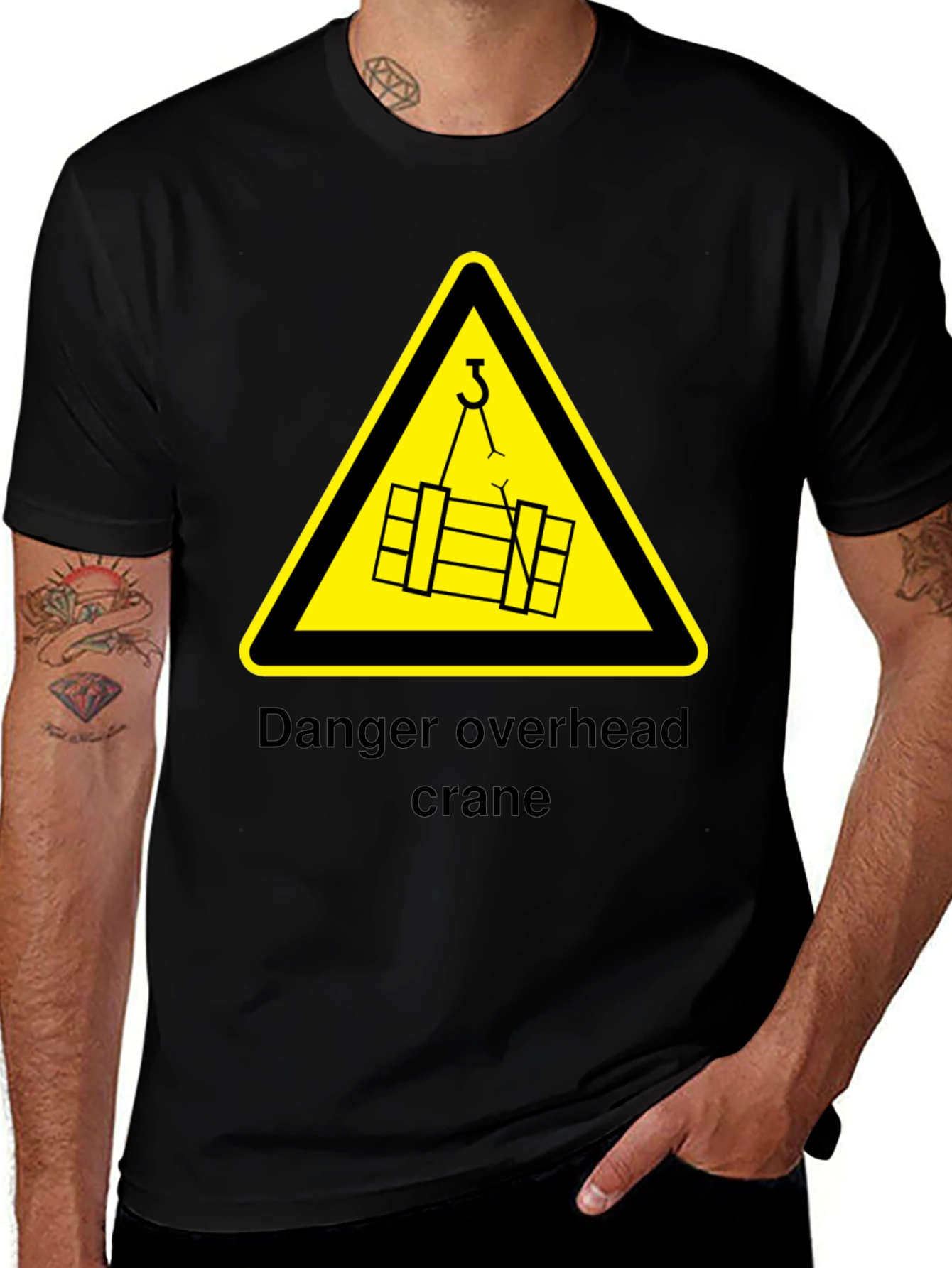 Overhead Crane Danger T-Shirt
