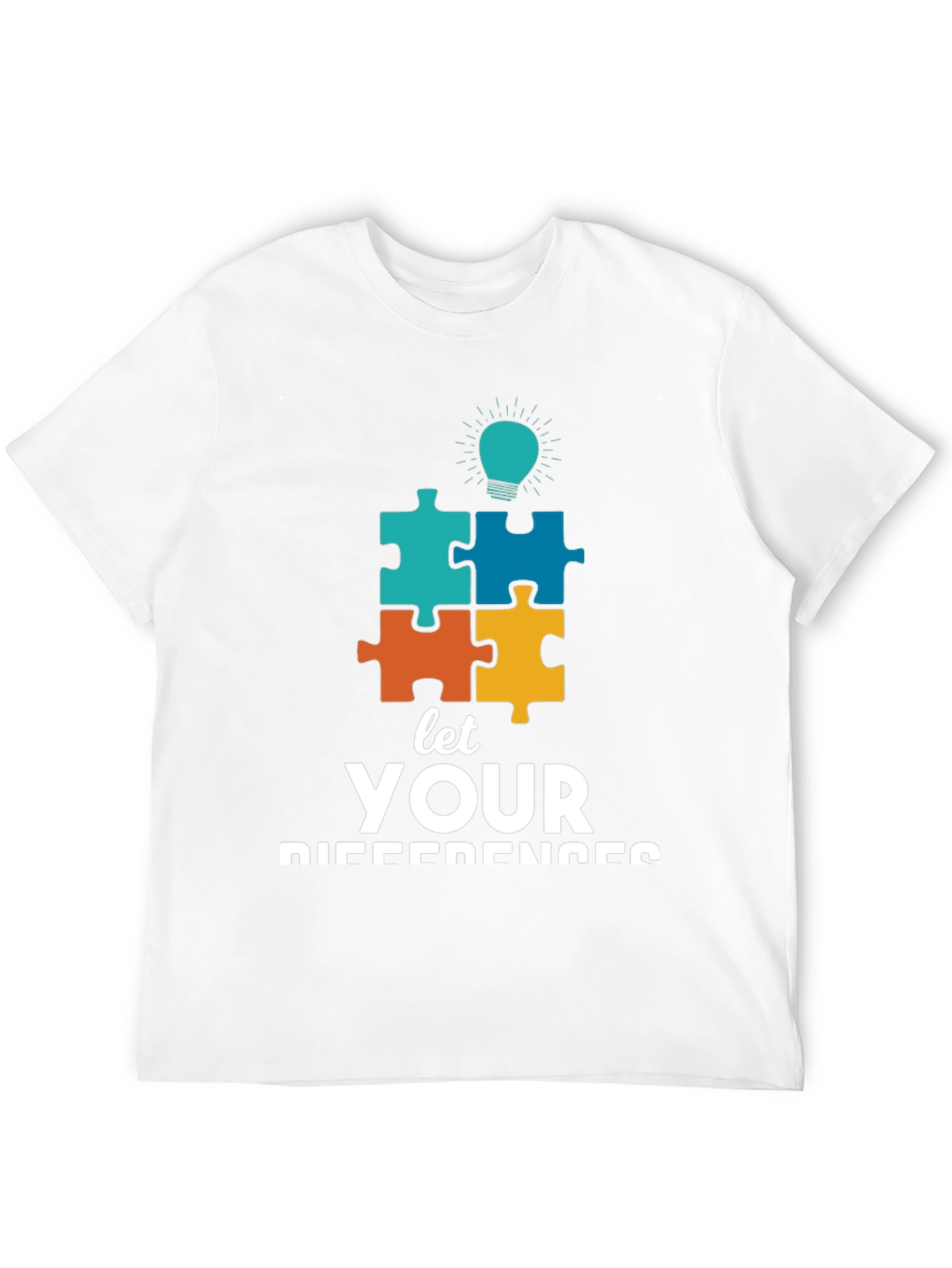 Autism Awareness Graphic Tee: Let Your Differences Shine