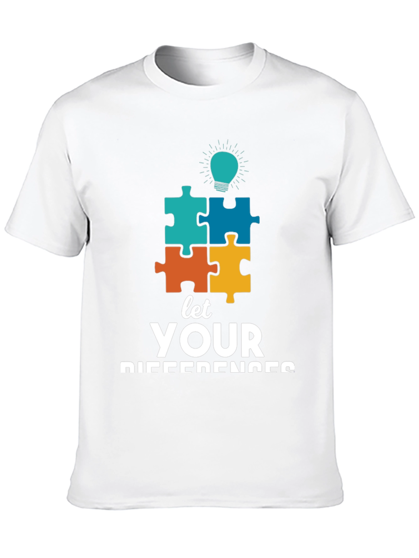 Autism Awareness Graphic Tee: Let Your Differences Shine