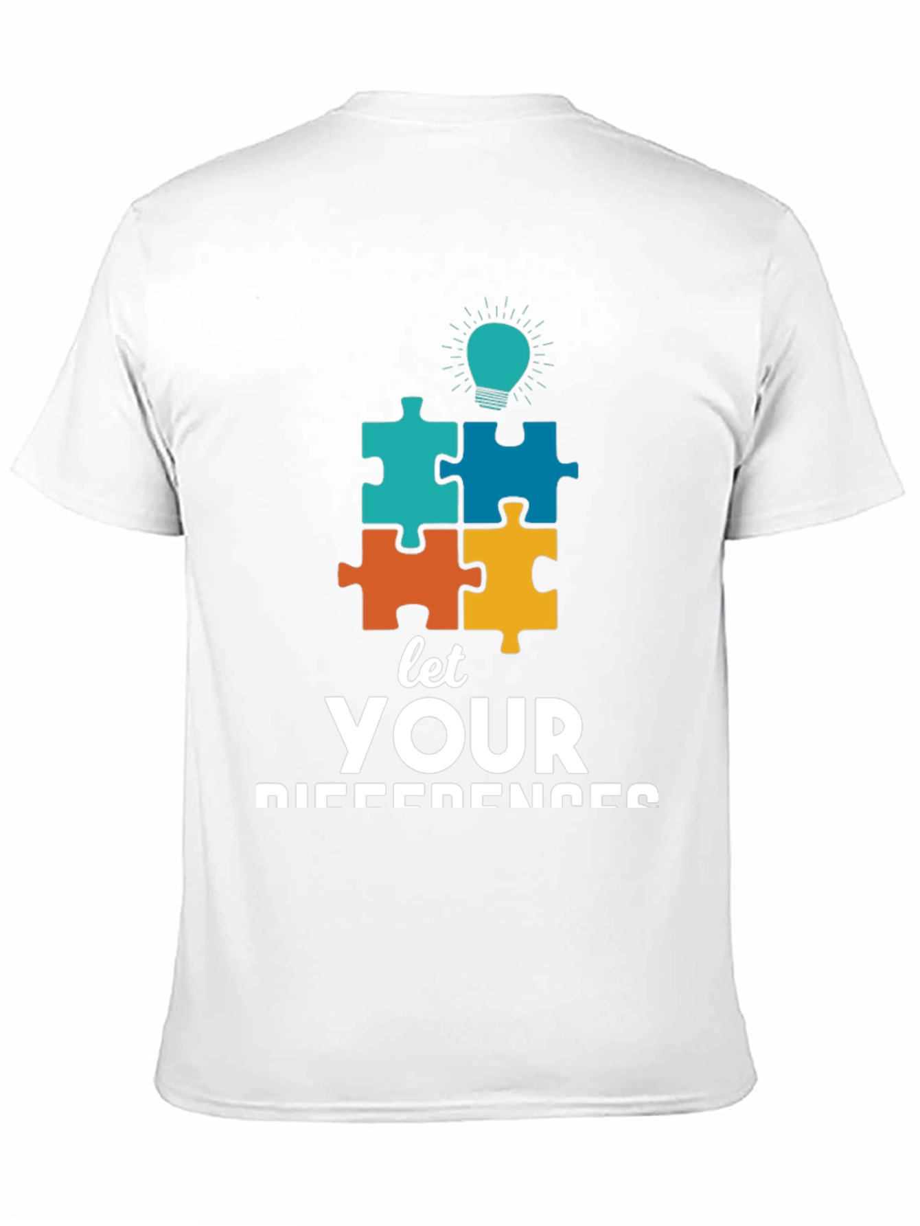 Autism Awareness Graphic Tee: Let Your Differences Shine