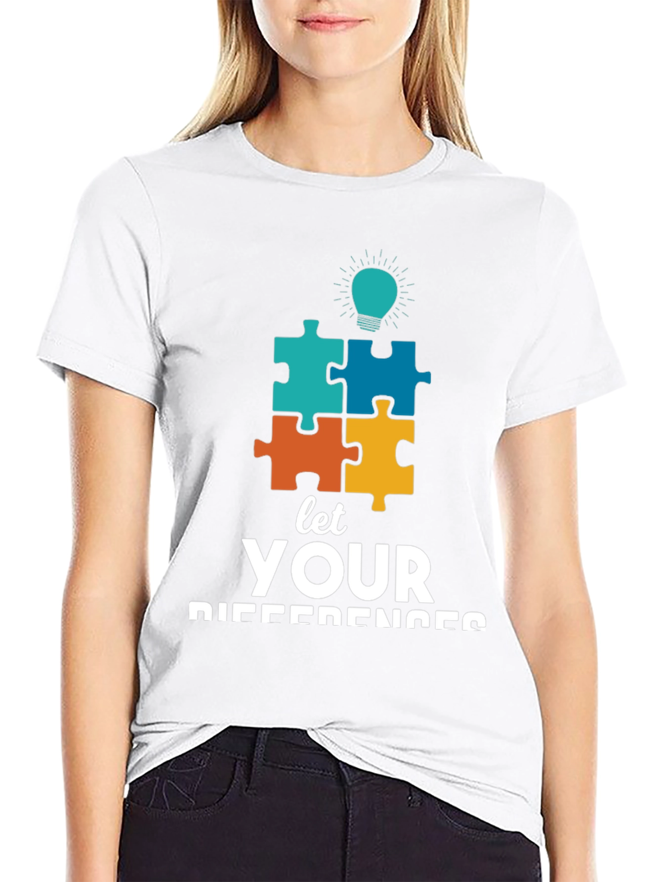Autism Awareness Graphic Tee: Let Your Differences Shine