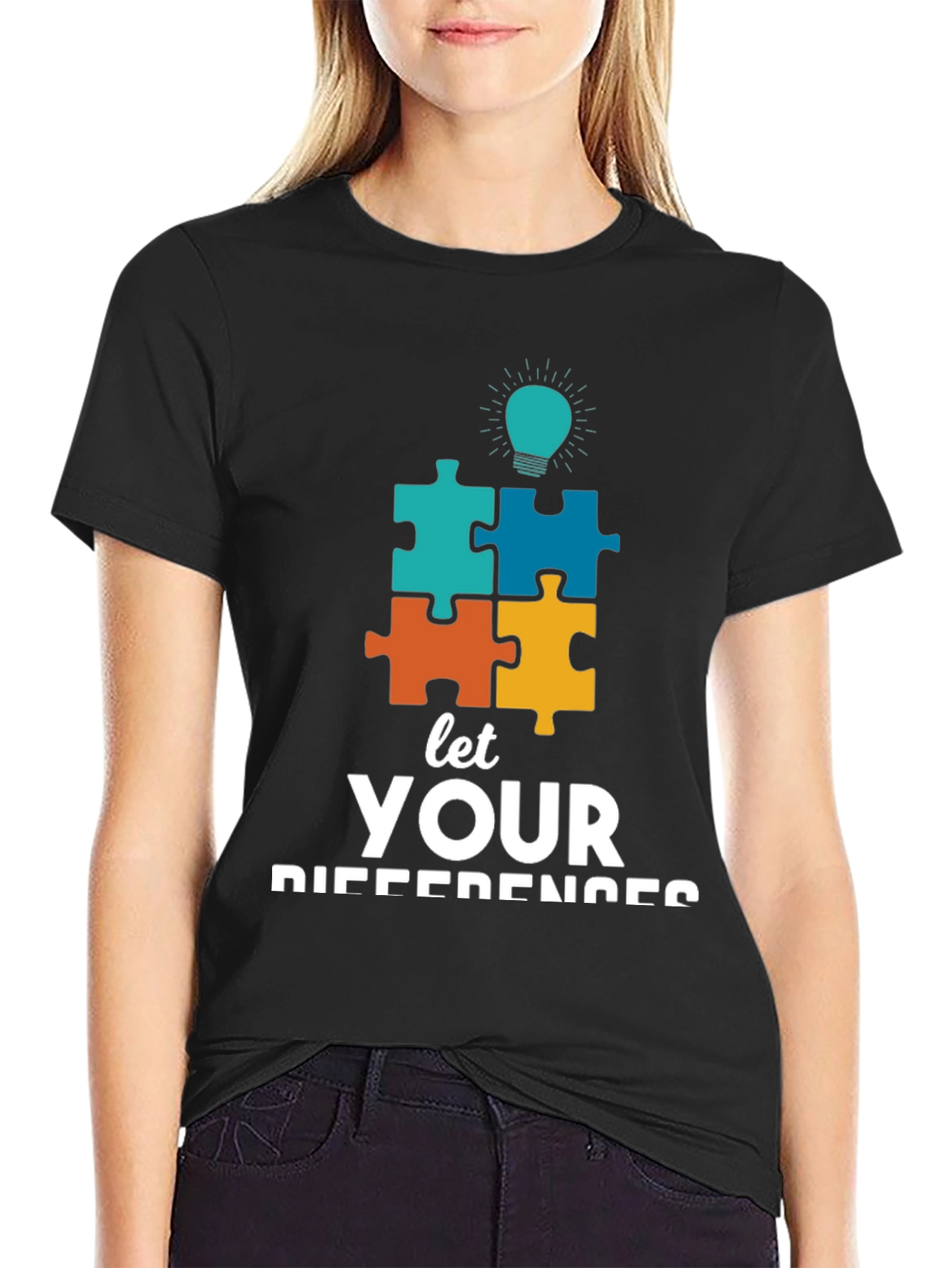 Autism Awareness Graphic Tee: Let Your Differences Shine