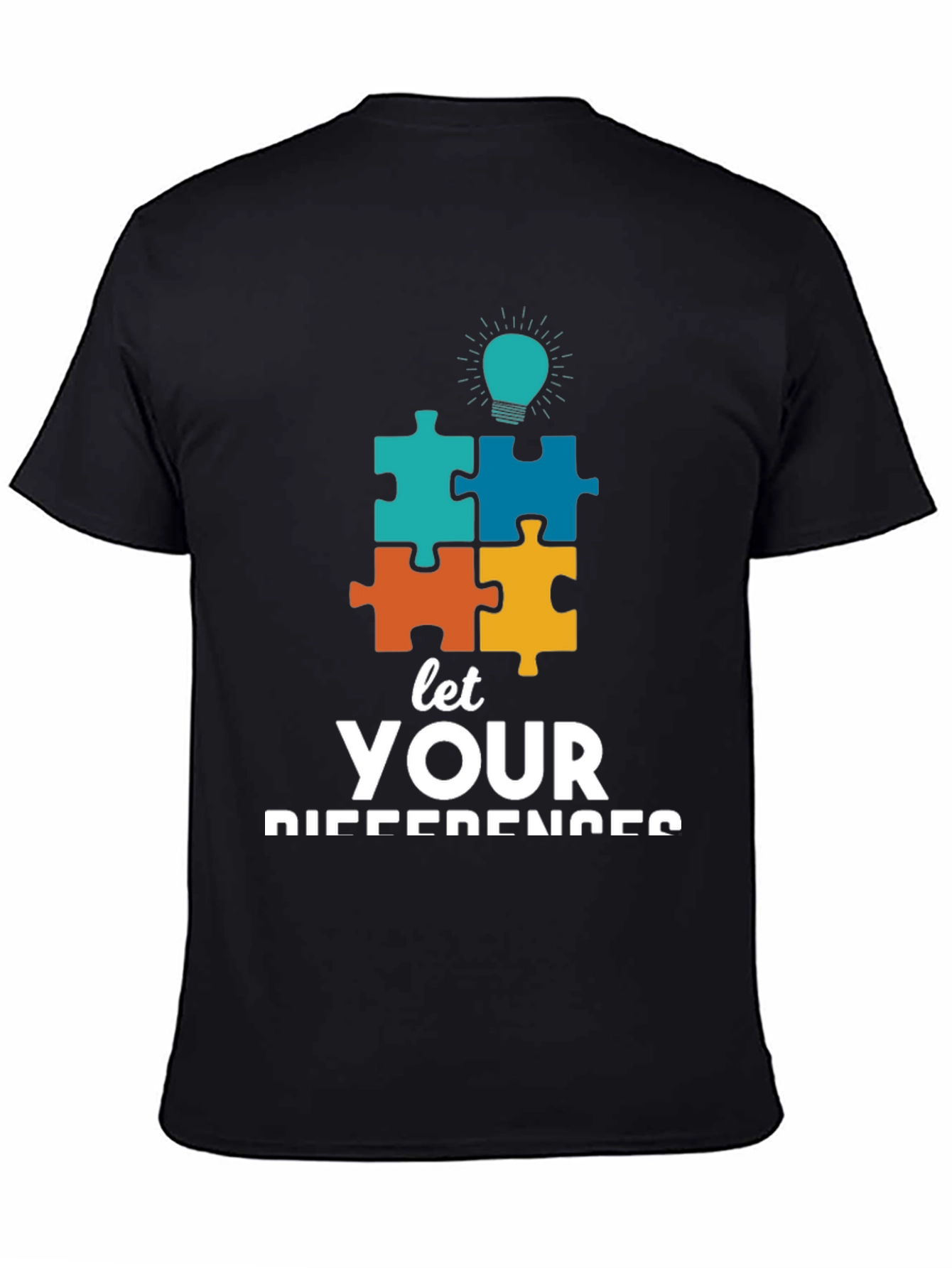 Autism Awareness Graphic Tee: Let Your Differences Shine