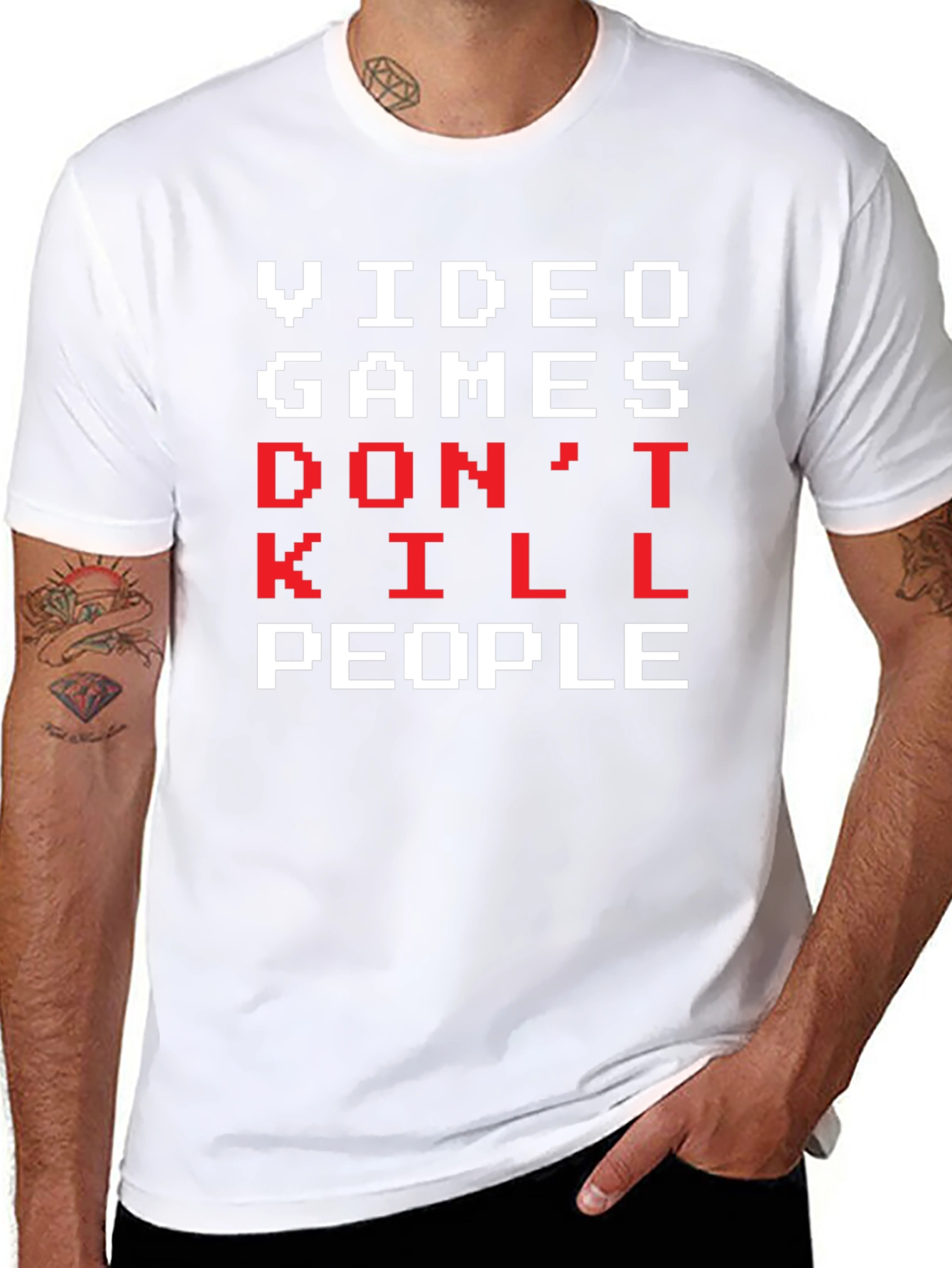 Video Games Dont Kill People T-Shirt