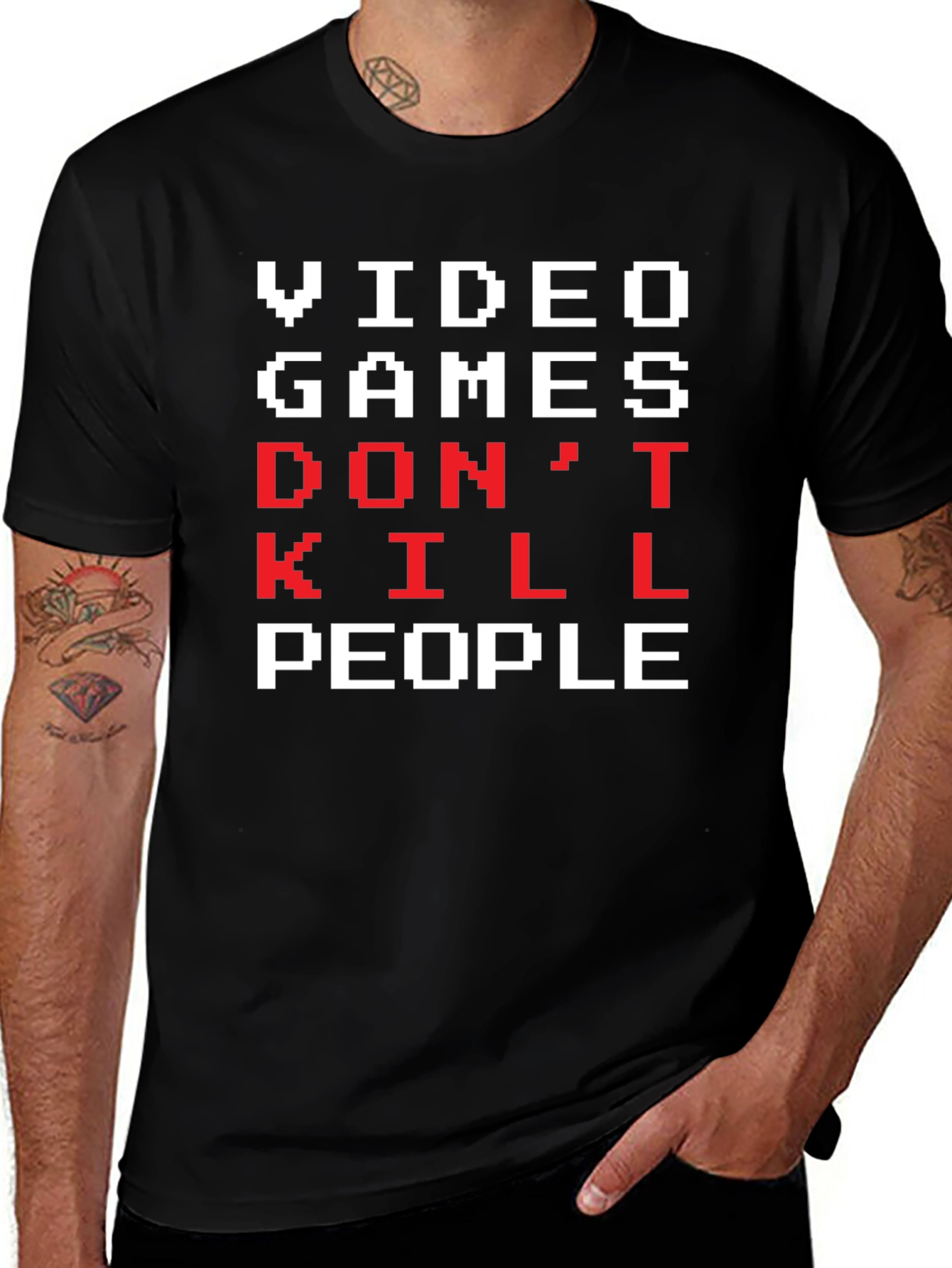 Video Games Dont Kill People T-Shirt