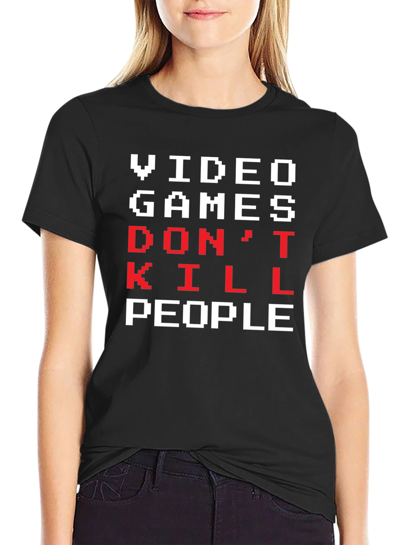 Video Games Dont Kill People T-Shirt