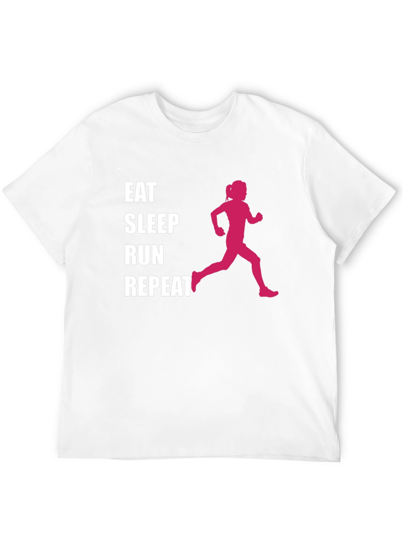 Eat Sleep Run Repeat Graphic Tee
