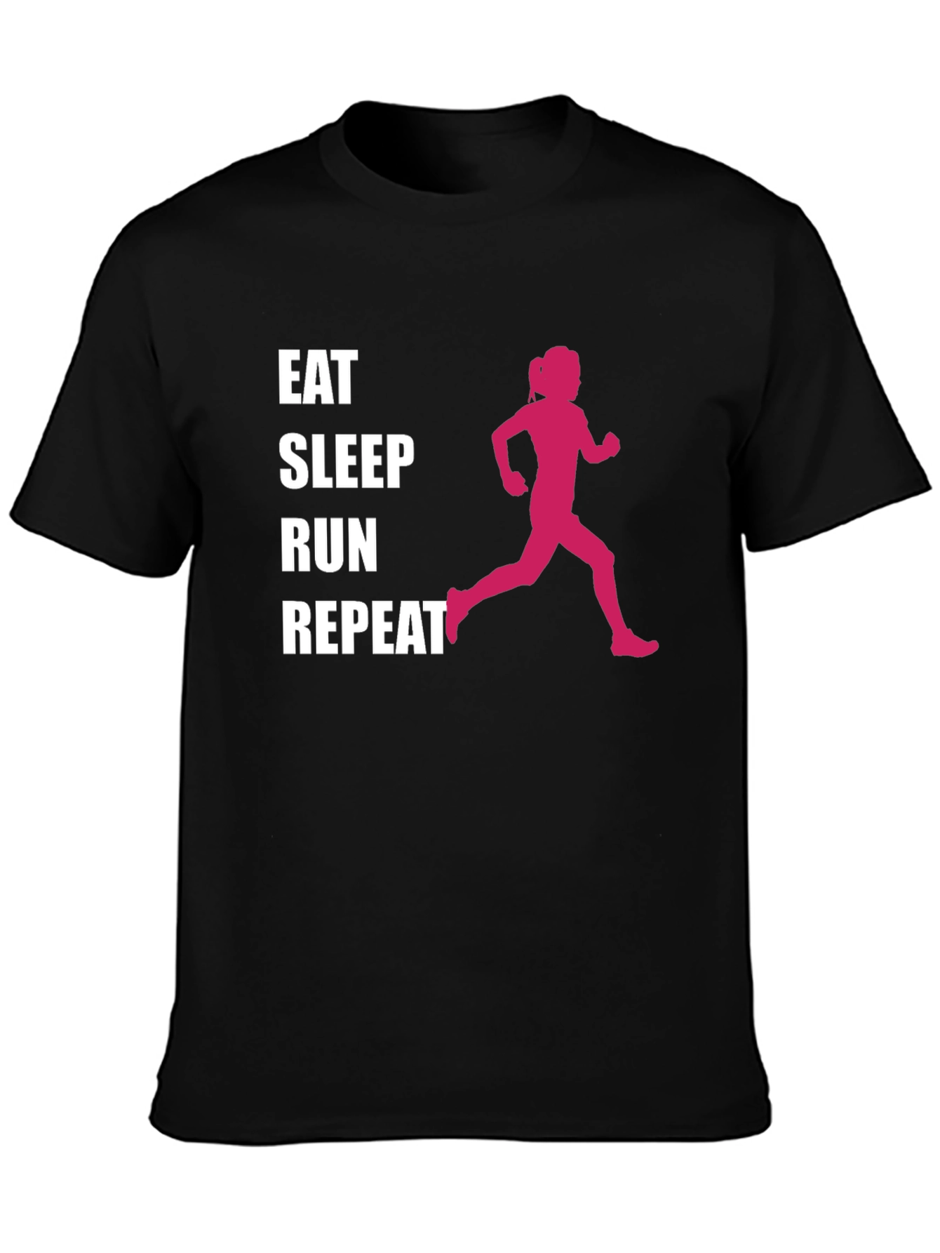 Eat Sleep Run Repeat Graphic Tee