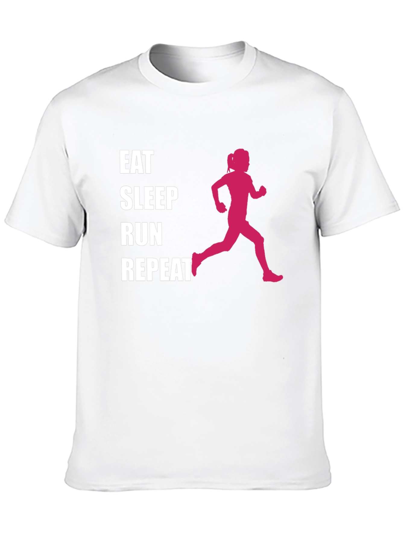 Eat Sleep Run Repeat Graphic Tee