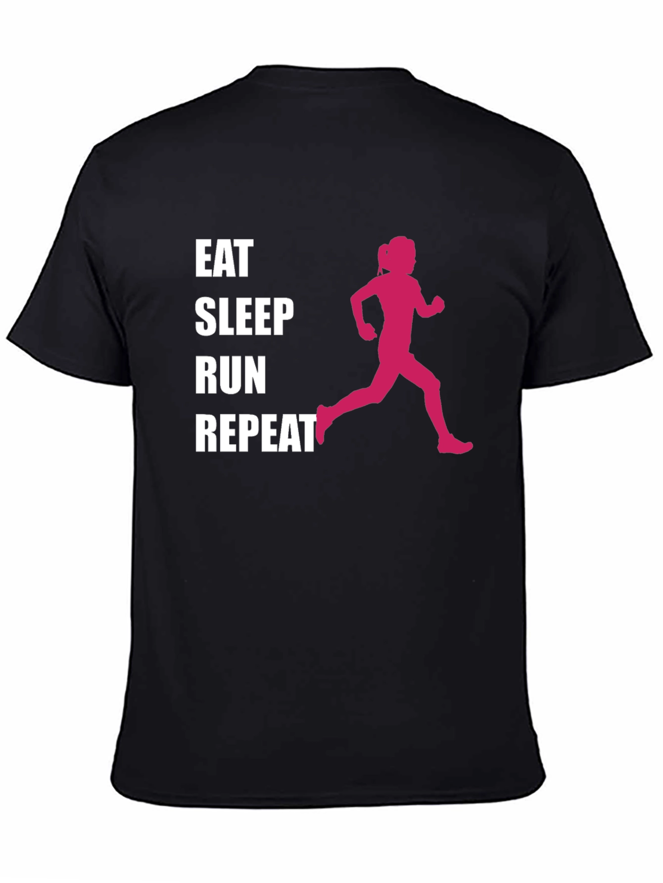 Eat Sleep Run Repeat Graphic Tee