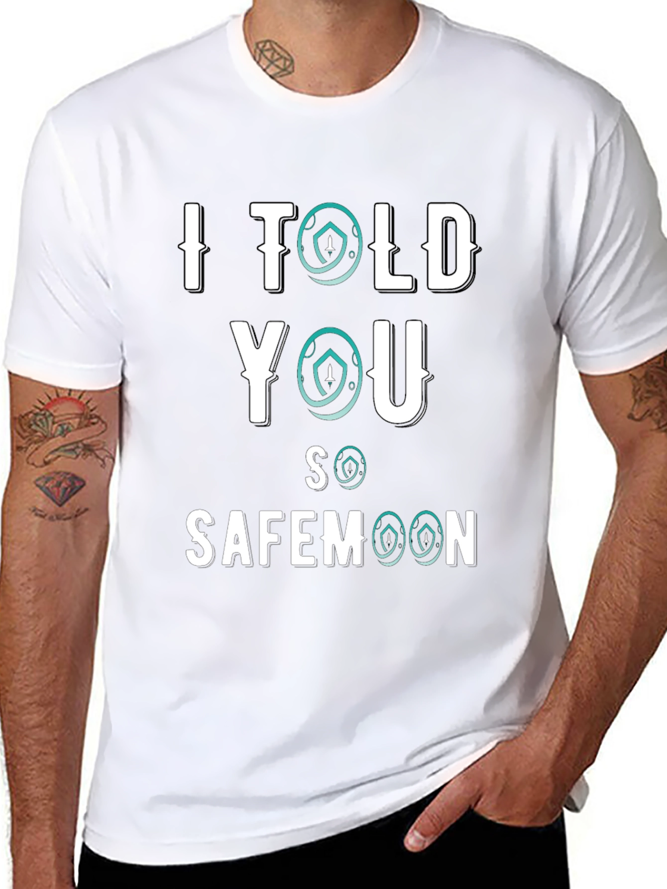 I Told You So Safemoon Crypto Black T-Shirt