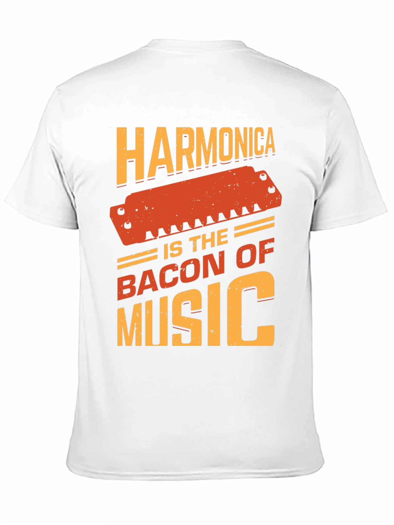 Harmonica is the Bacon of Music T-Shirt