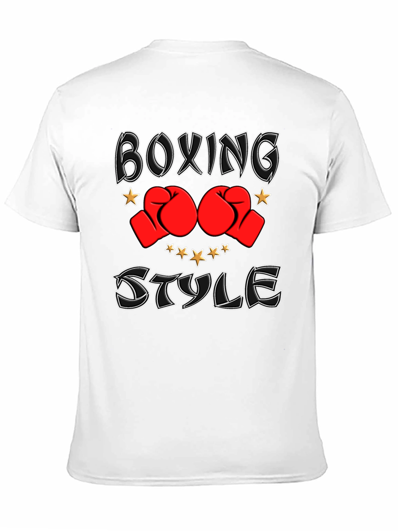 Boxing Style Graphic T-Shirt