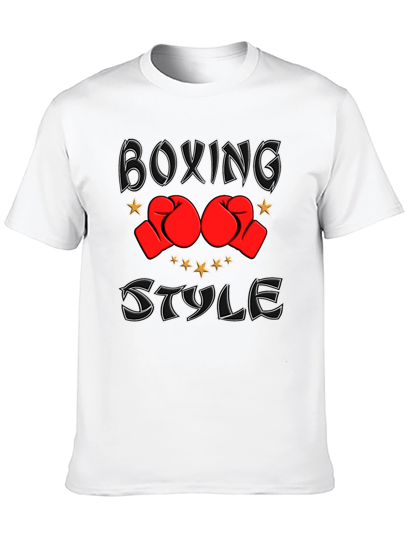 Boxing Style Graphic T-Shirt
