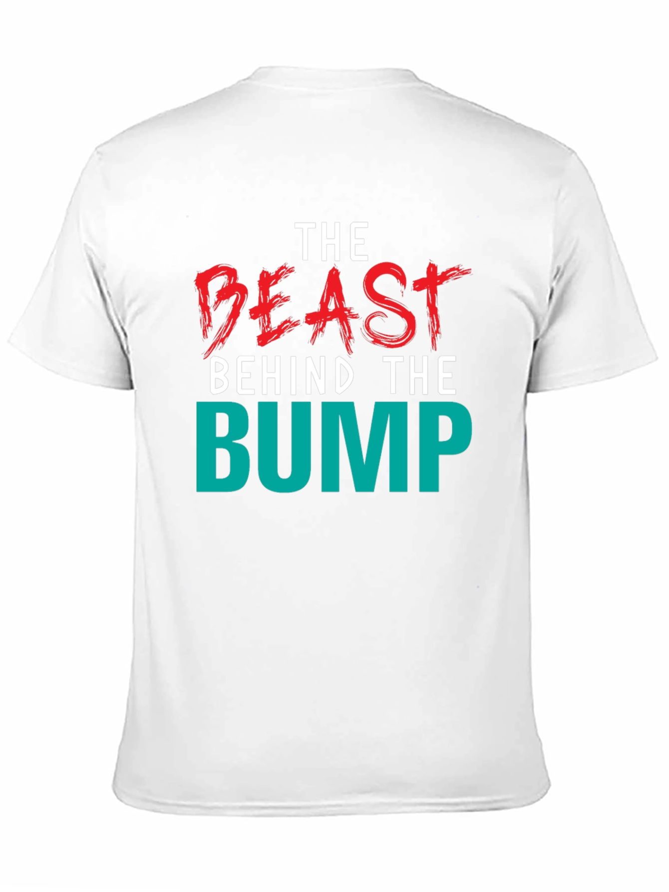Beast Behind the Bump Mens Graphic Tee