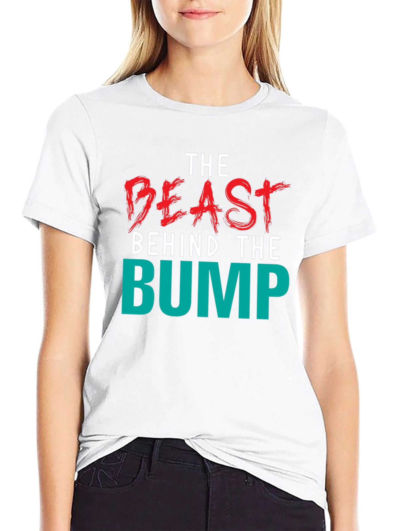 Beast Behind the Bump Mens Graphic Tee