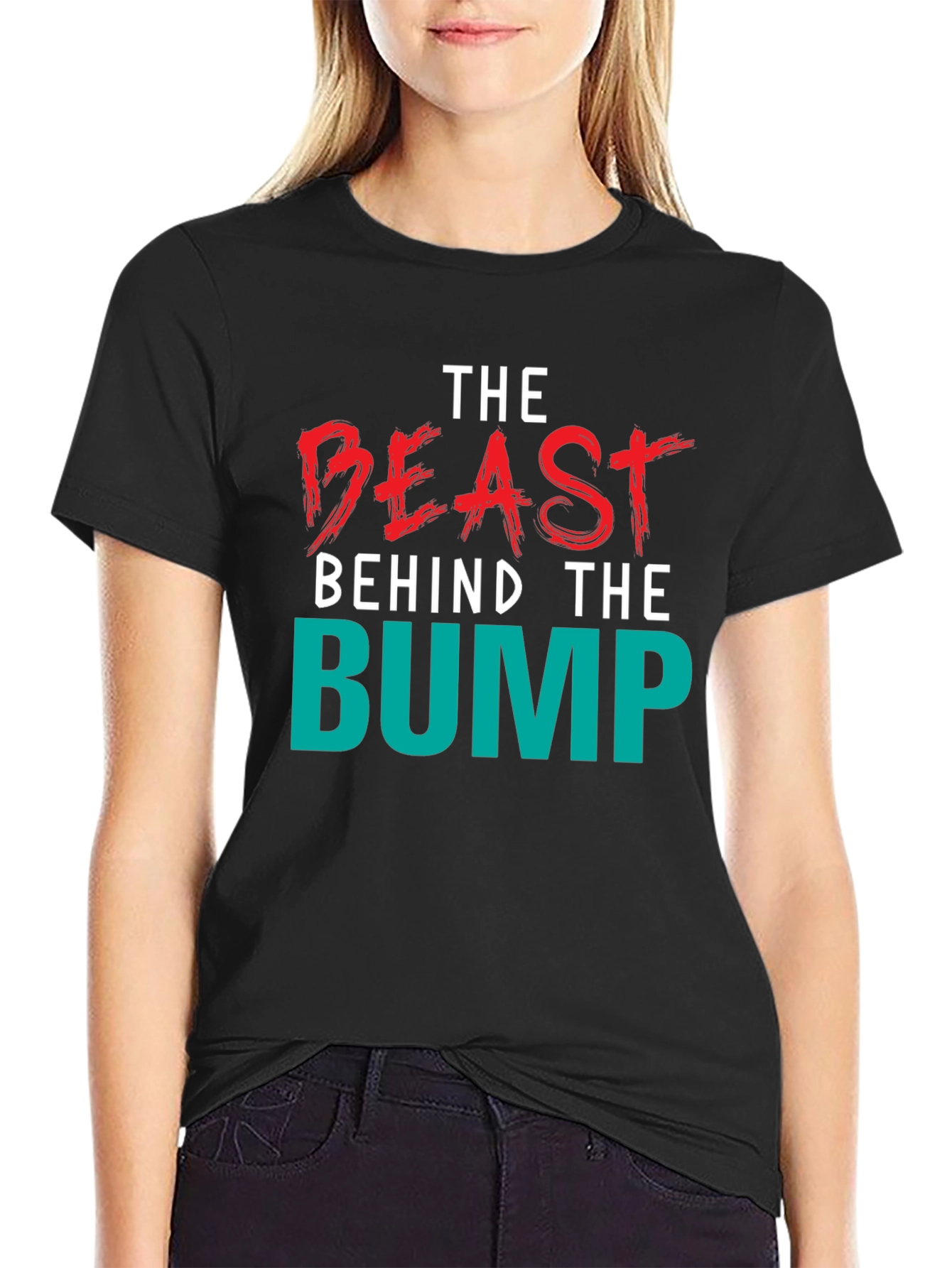 Beast Behind the Bump Mens Graphic Tee