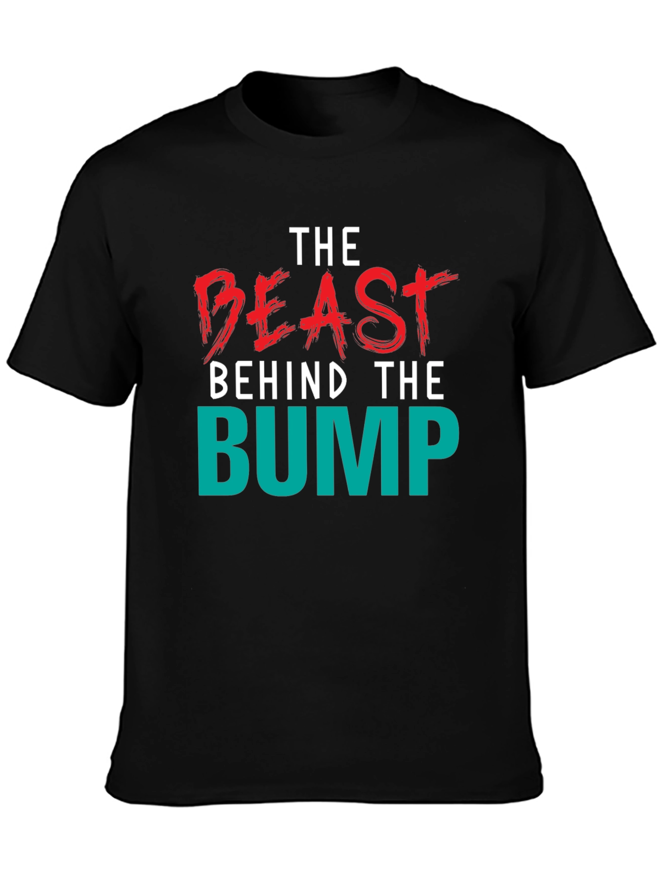 Beast Behind the Bump Mens Graphic Tee