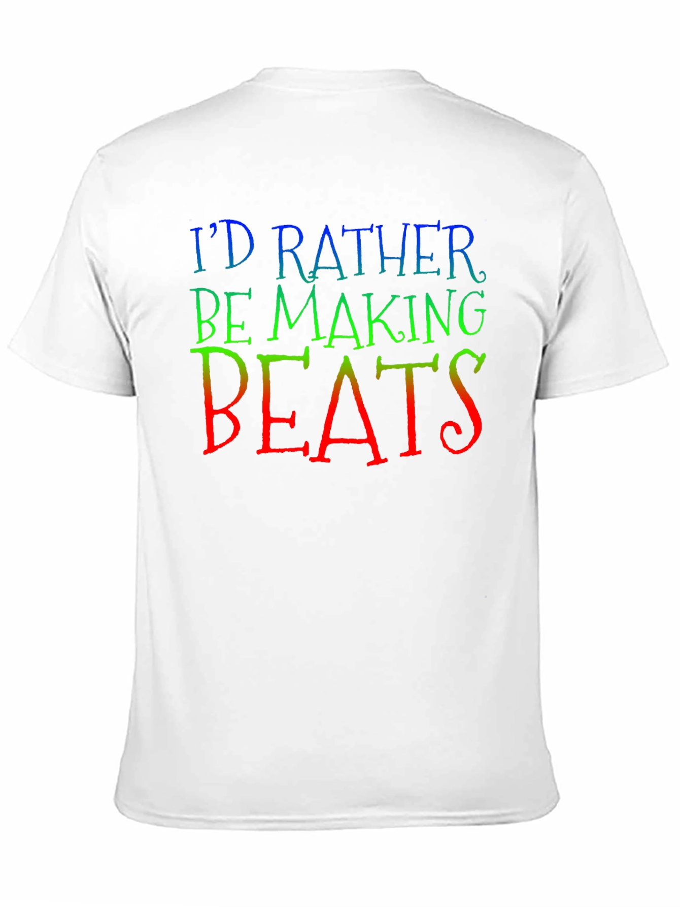 Id Rather Be Making Beats Graphic Tee