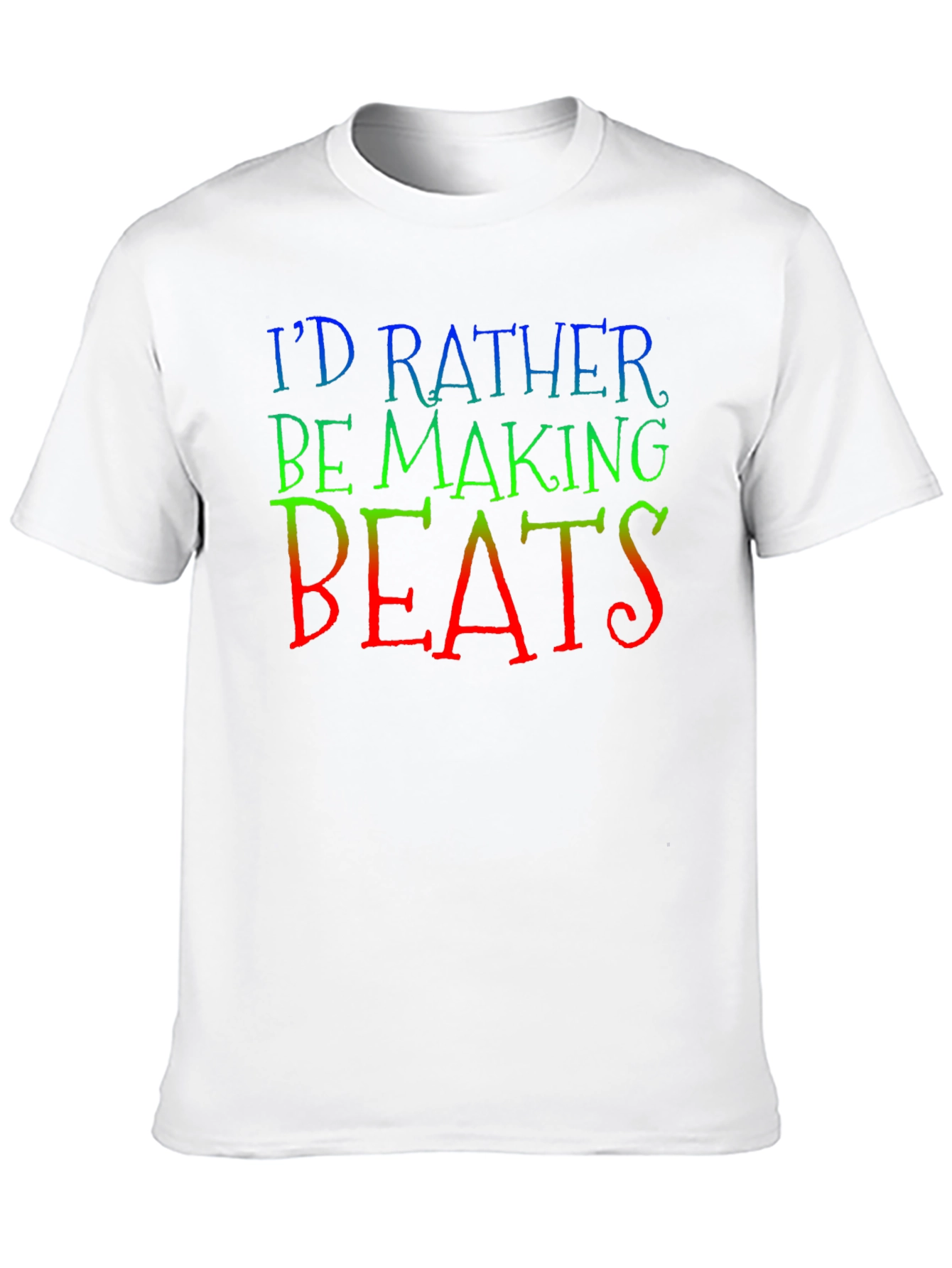 Id Rather Be Making Beats Graphic Tee