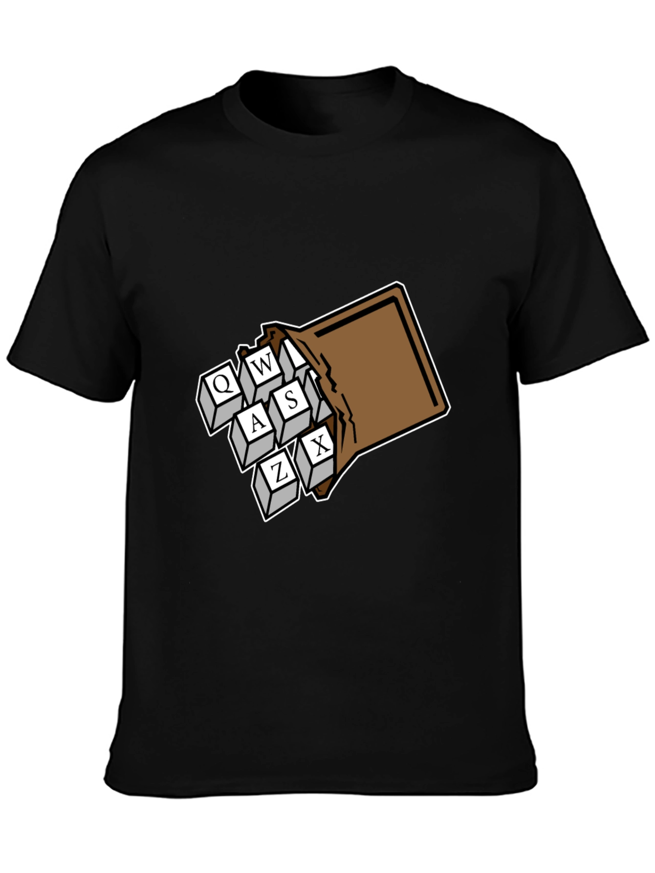 Gamer Keys T-Shirt - QWASZX Design