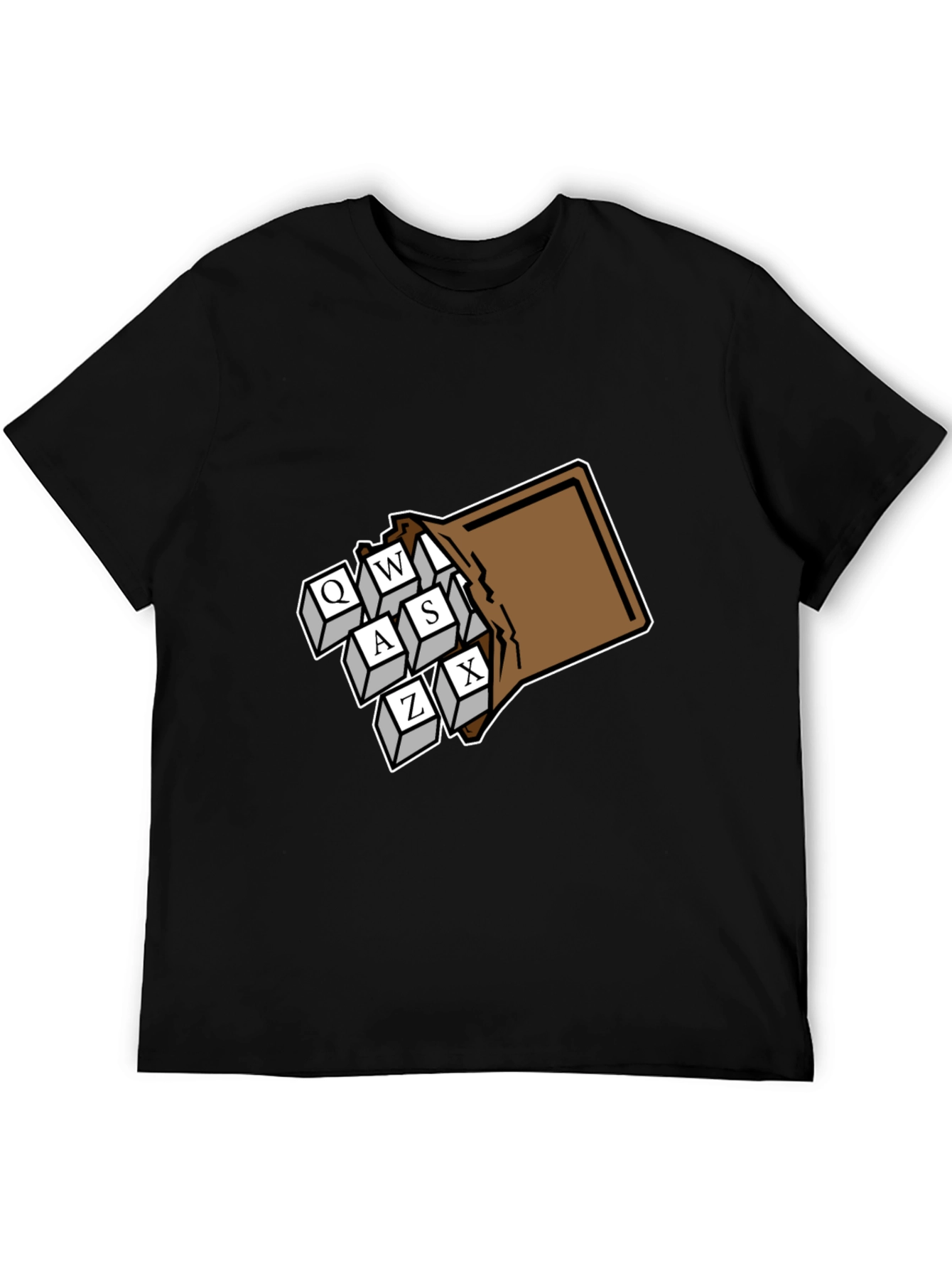 Gamer Keys T-Shirt - QWASZX Design