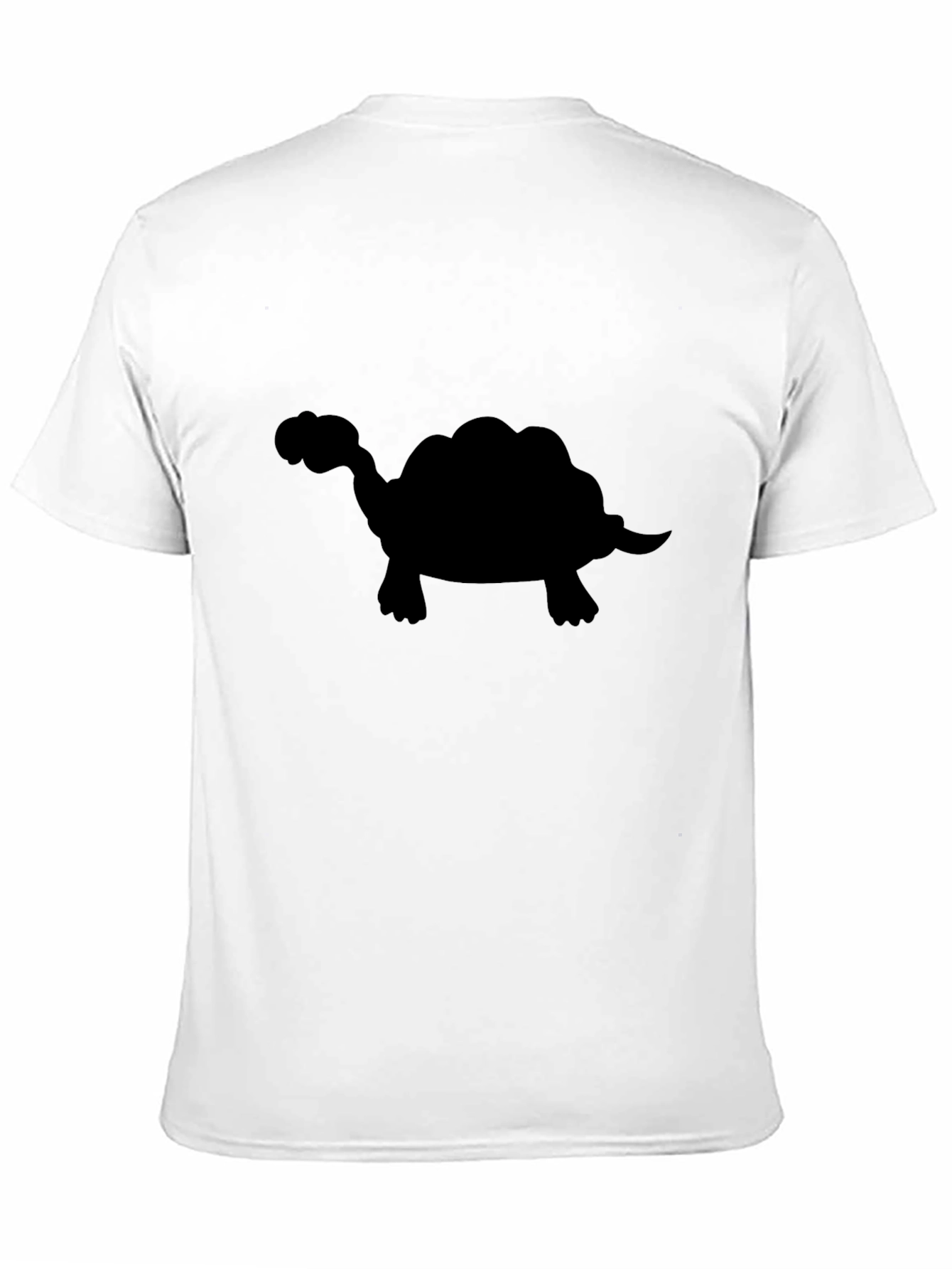 Turtle Silhouette Black T-Shirt