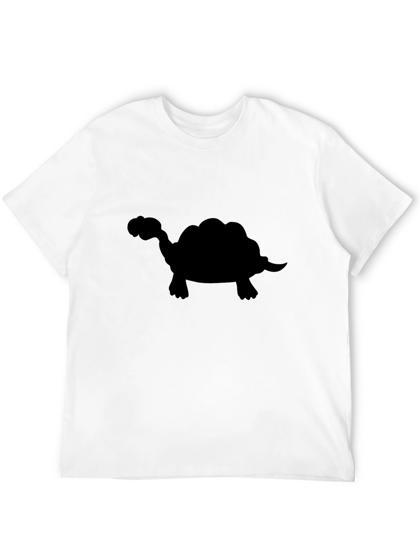 Turtle Silhouette Black T-Shirt