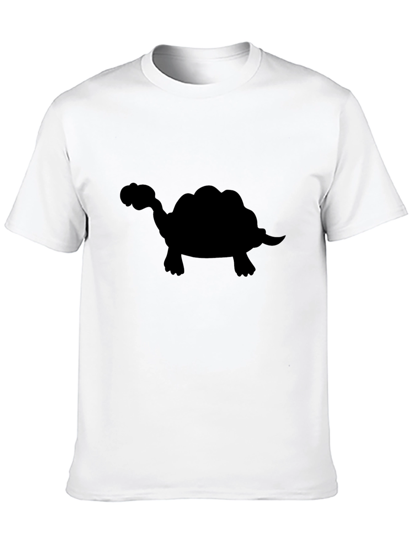 Turtle Silhouette Black T-Shirt