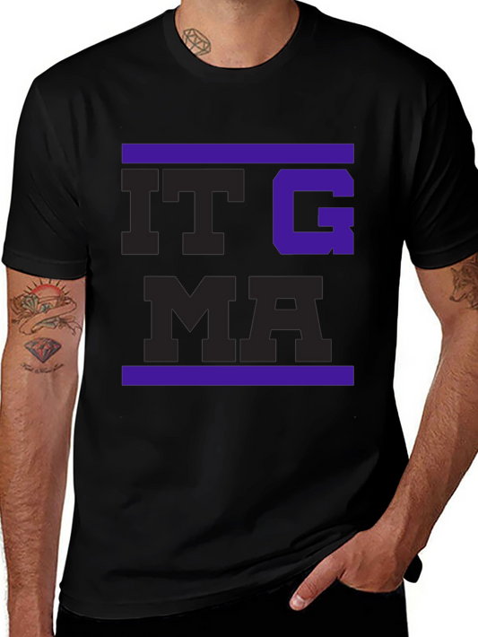 ITGMA Bold Graphic T-Shirt