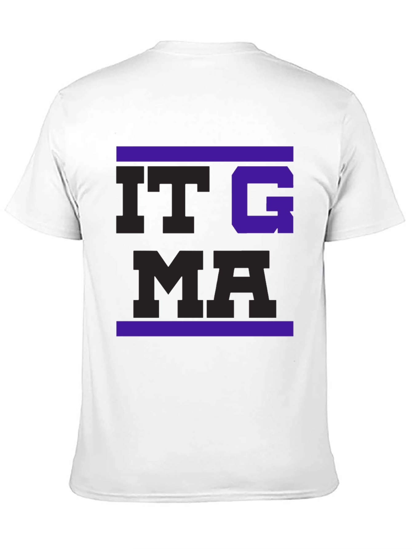 ITGMA Bold Graphic T-Shirt