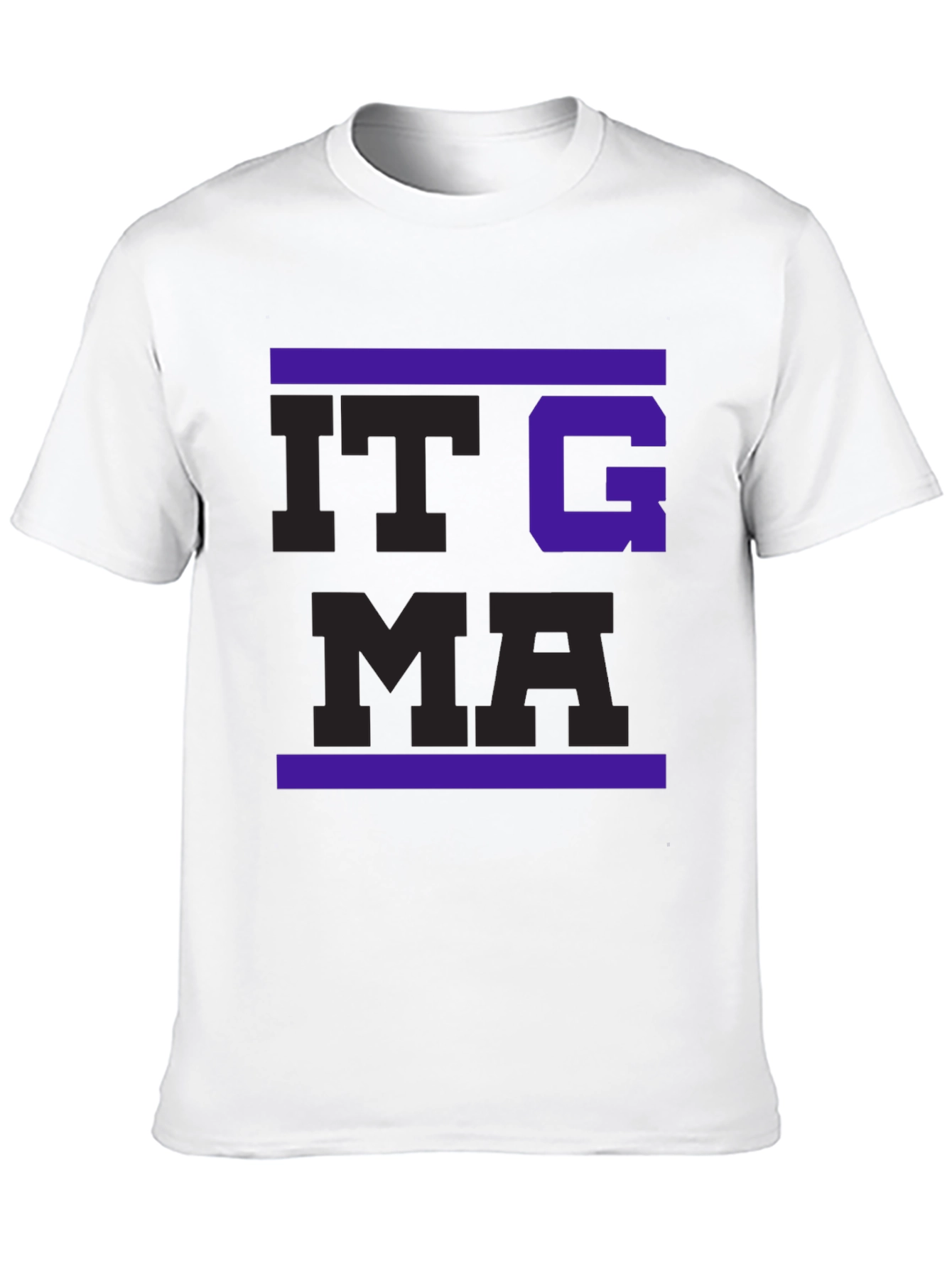 ITGMA Bold Graphic T-Shirt