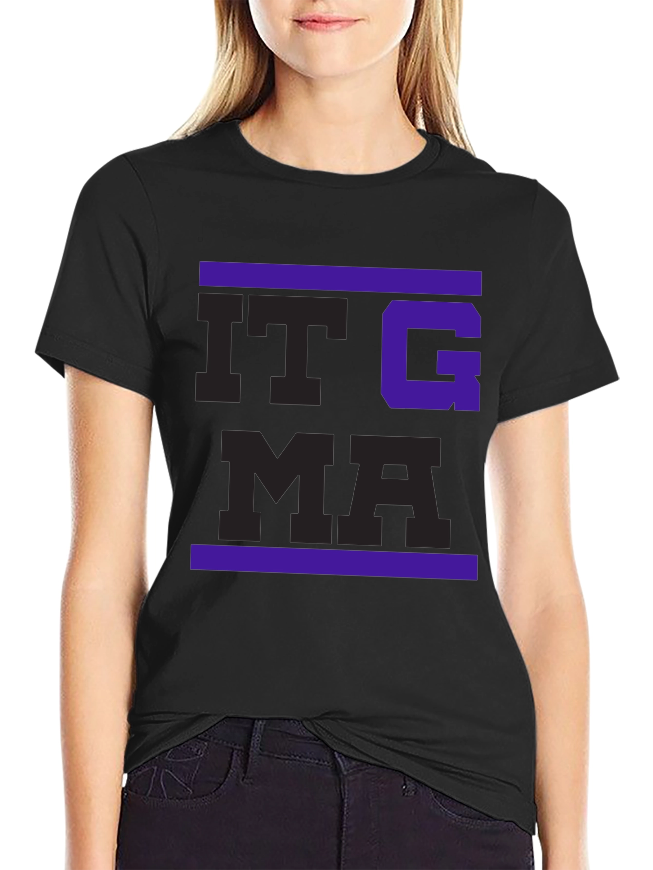 ITGMA Bold Graphic T-Shirt