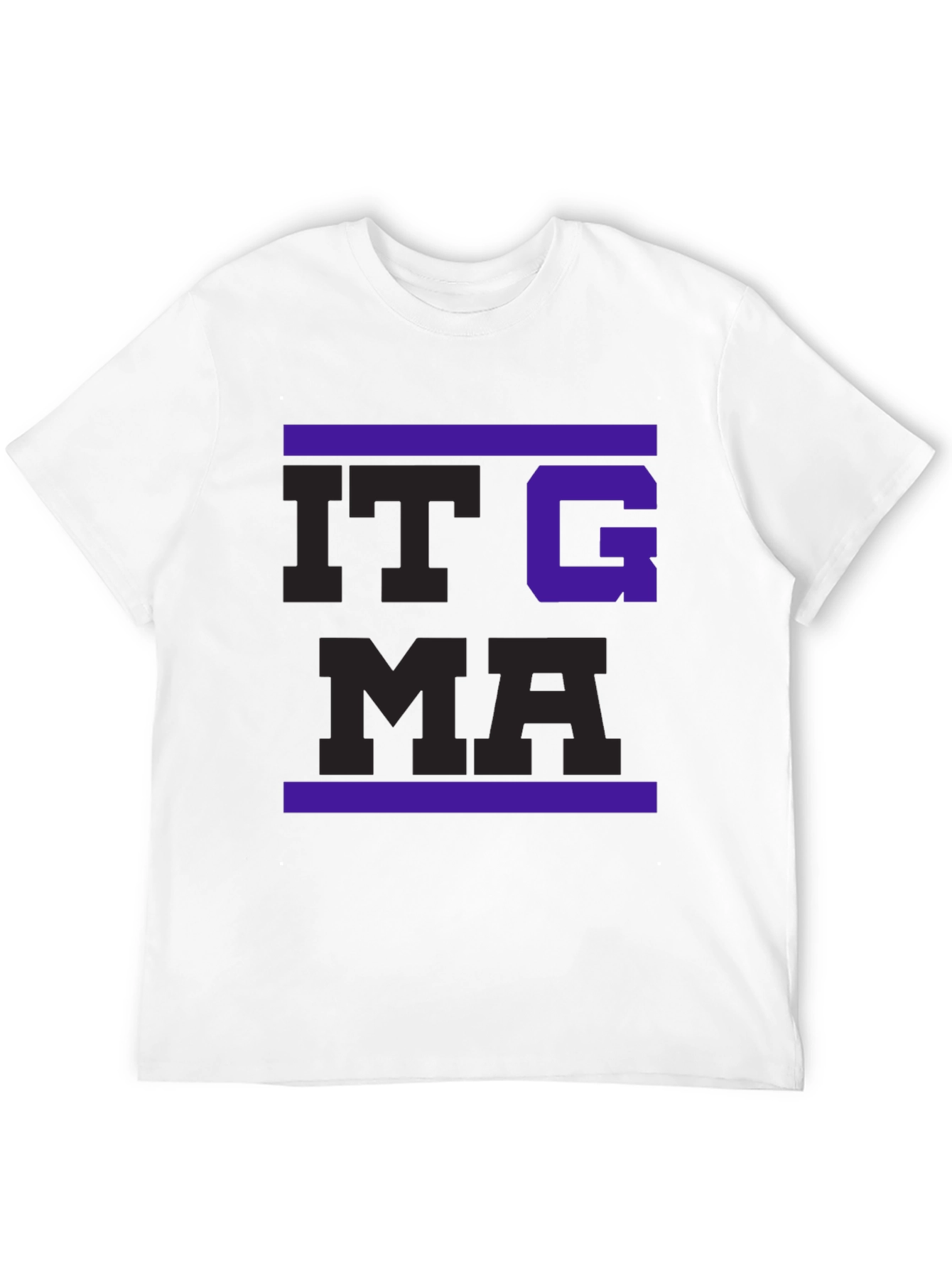 ITGMA Bold Graphic T-Shirt