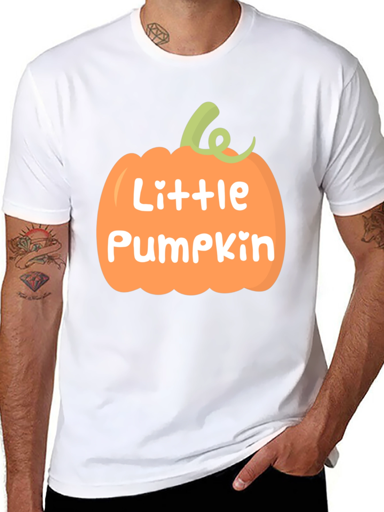 Little Pumpkin Black T-Shirt