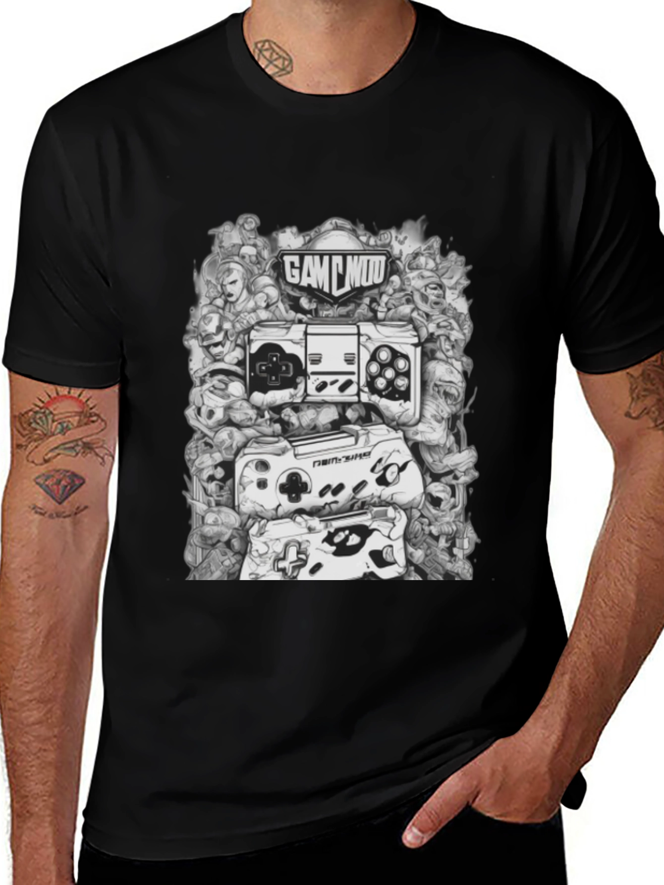 GameMod T-Shirt - Retro Gaming Design