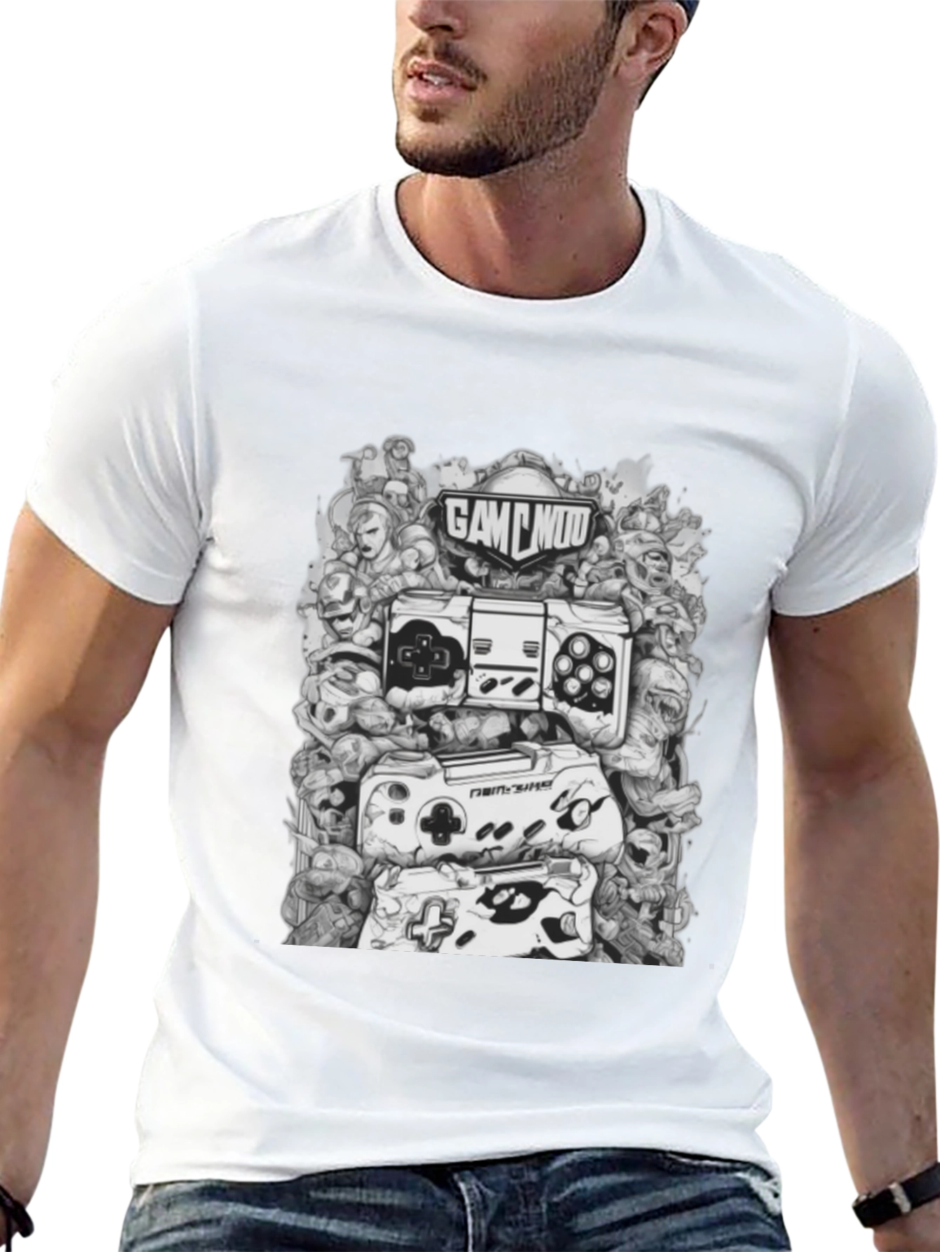 GameMod T-Shirt - Retro Gaming Design