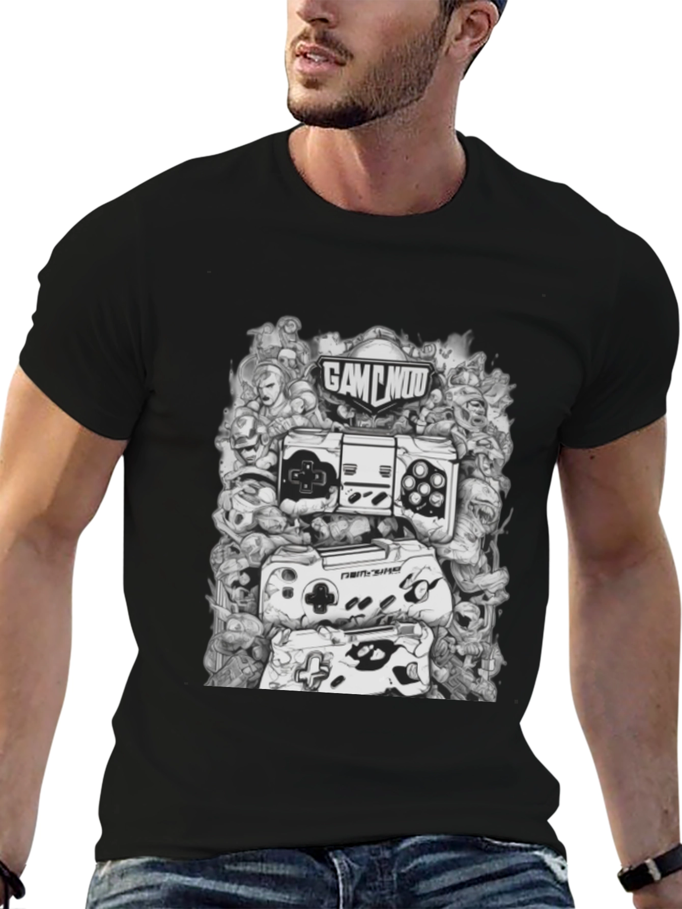 GameMod T-Shirt - Retro Gaming Design