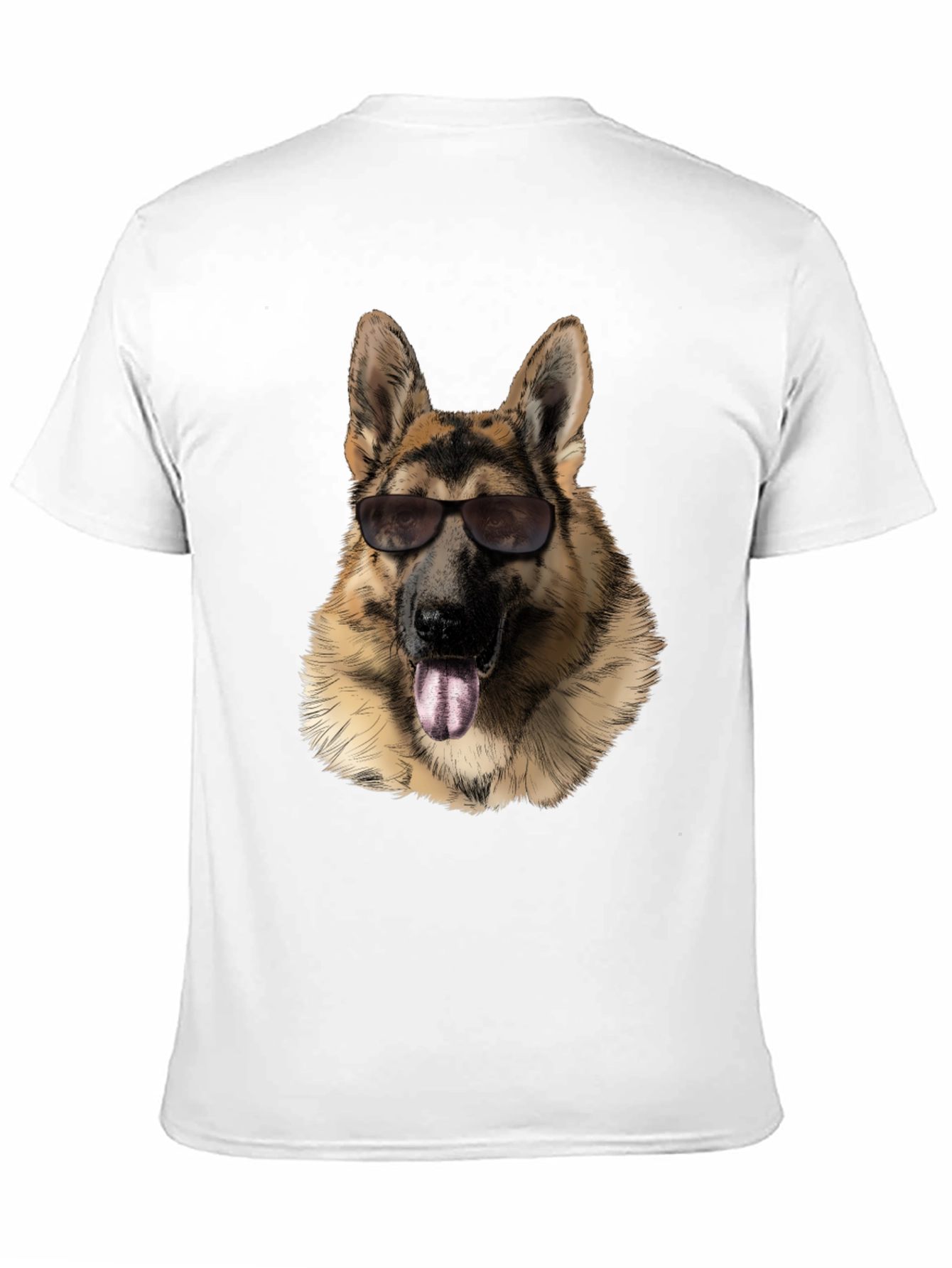 Cool German Shepherd Graphic T-Shirt