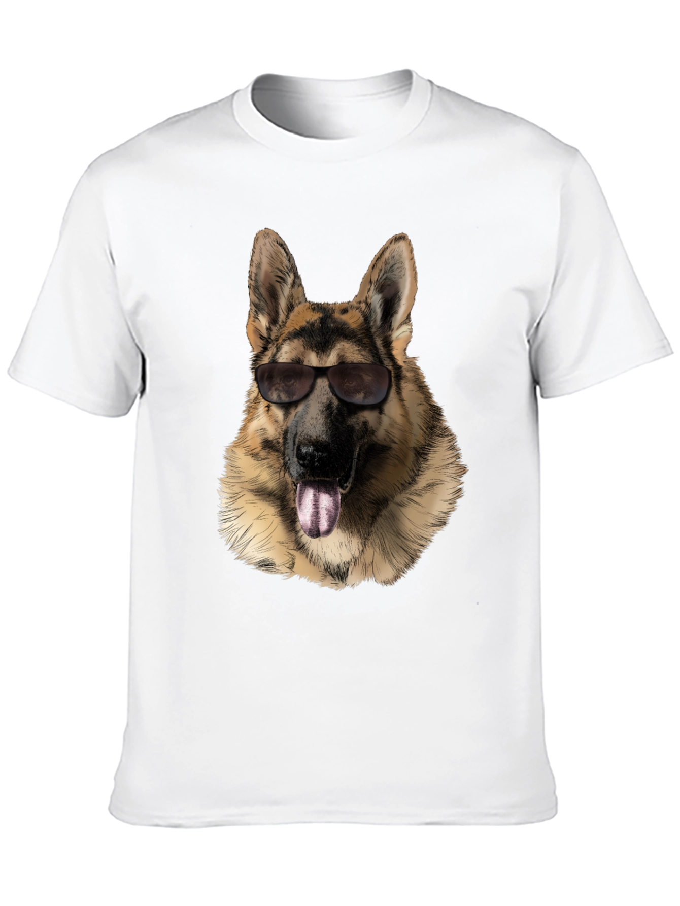 Cool German Shepherd Graphic T-Shirt