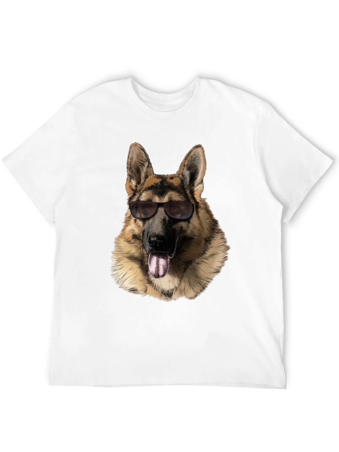 Cool German Shepherd Graphic T-Shirt