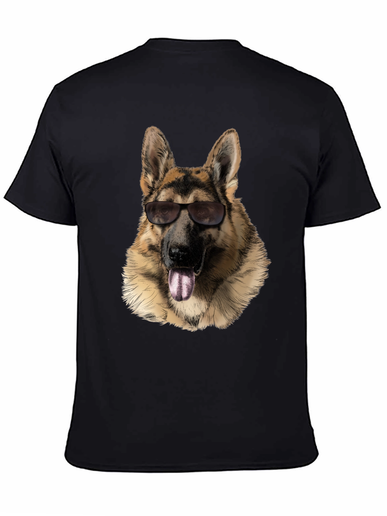 Cool German Shepherd Graphic T-Shirt