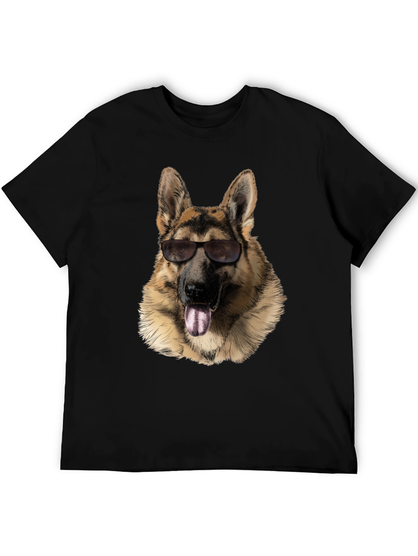 Cool German Shepherd Graphic T-Shirt