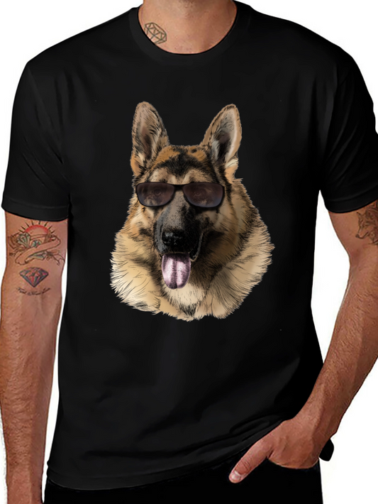 Cool German Shepherd Graphic T-Shirt