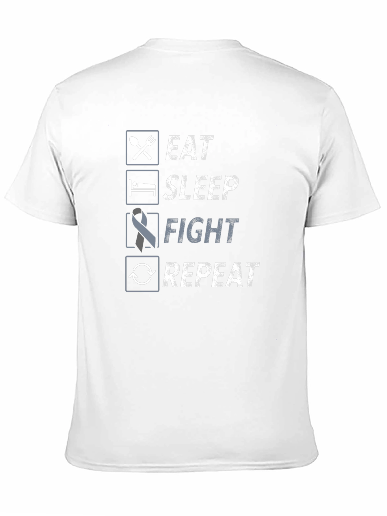 Eat Sleep Fight Repeat T-Shirt