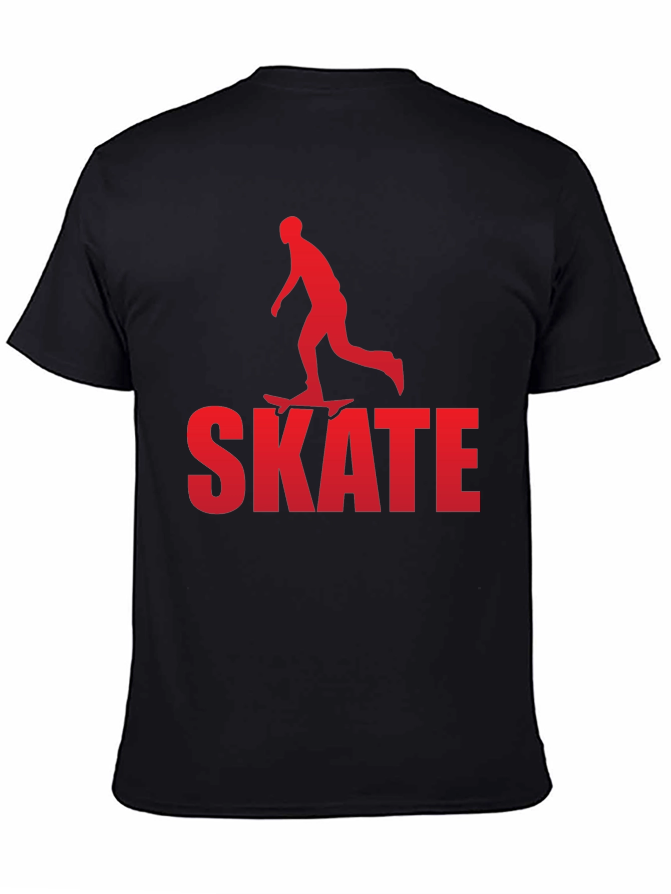 Skate T-Shirt - Red Skater Graphic Tee