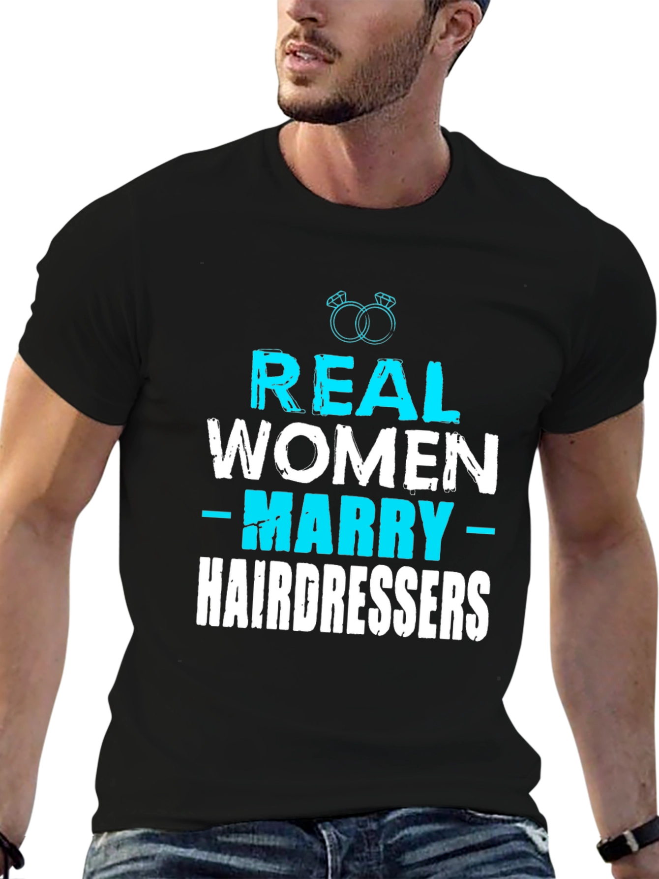 Real Women Marry Hairdressers T-Shirt